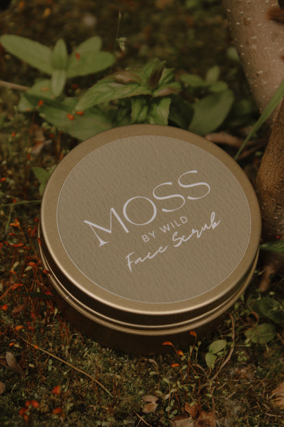 Natural Face Scrub - Fern light