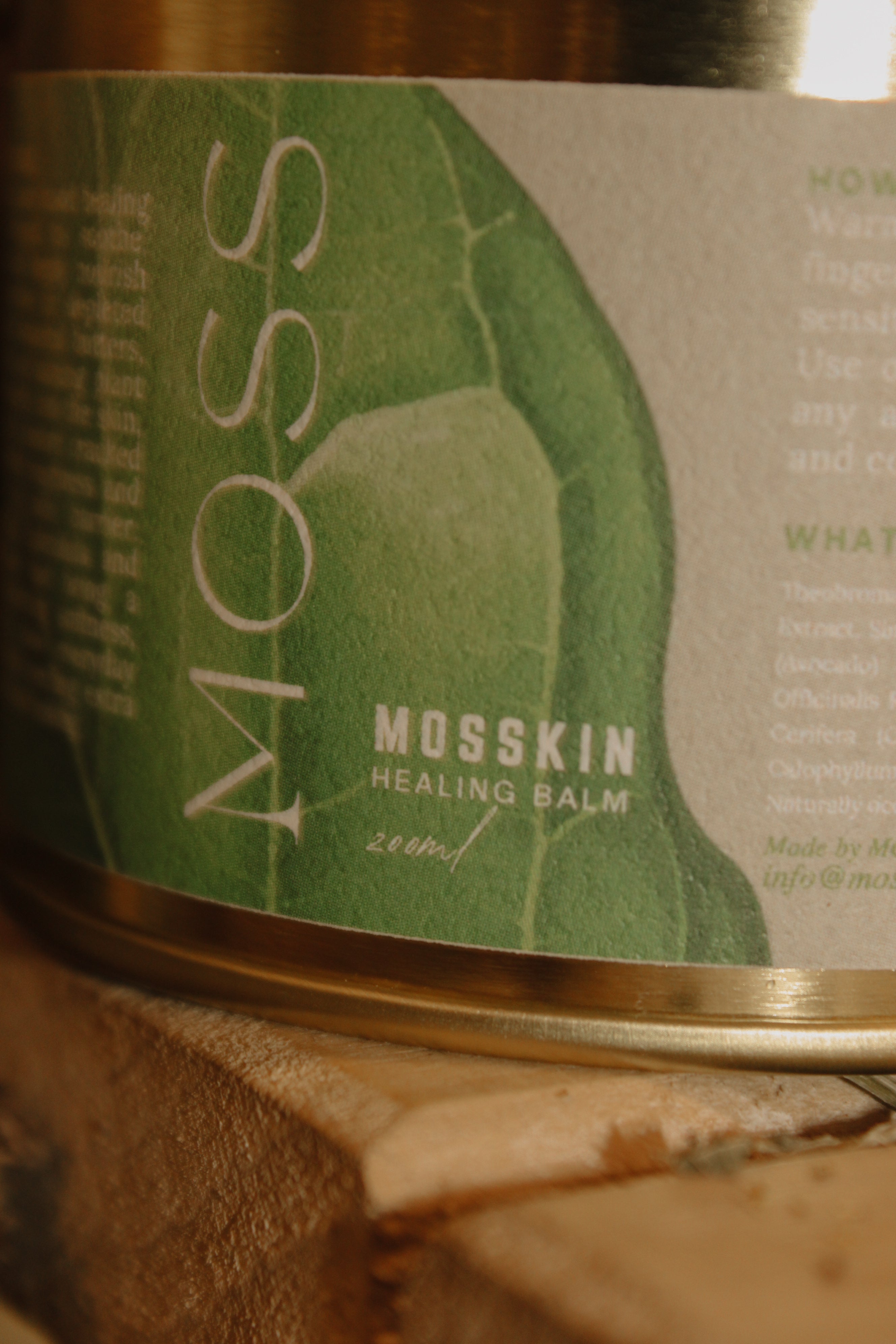 MOSSKIN - NATURAL VEGAN HEALING BALM
