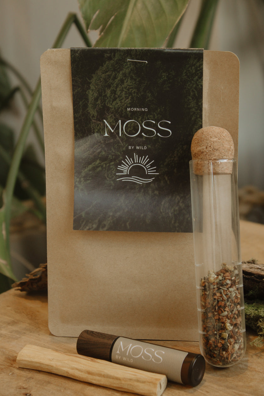 RETURN Ritual | Tea, Perfume Oil & Palo Santo Wellness Gift Set